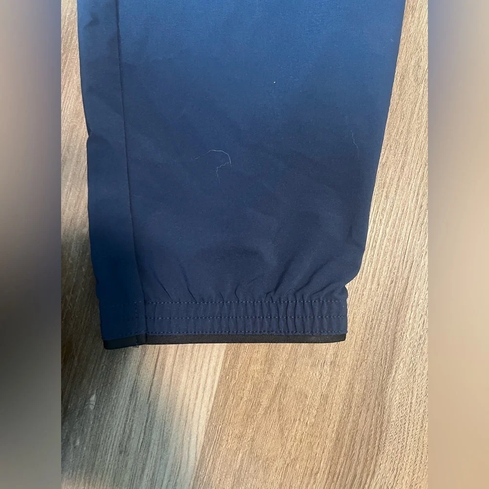 Men's The North Face Dark Blue Casual Joggers With Elastic Waistband